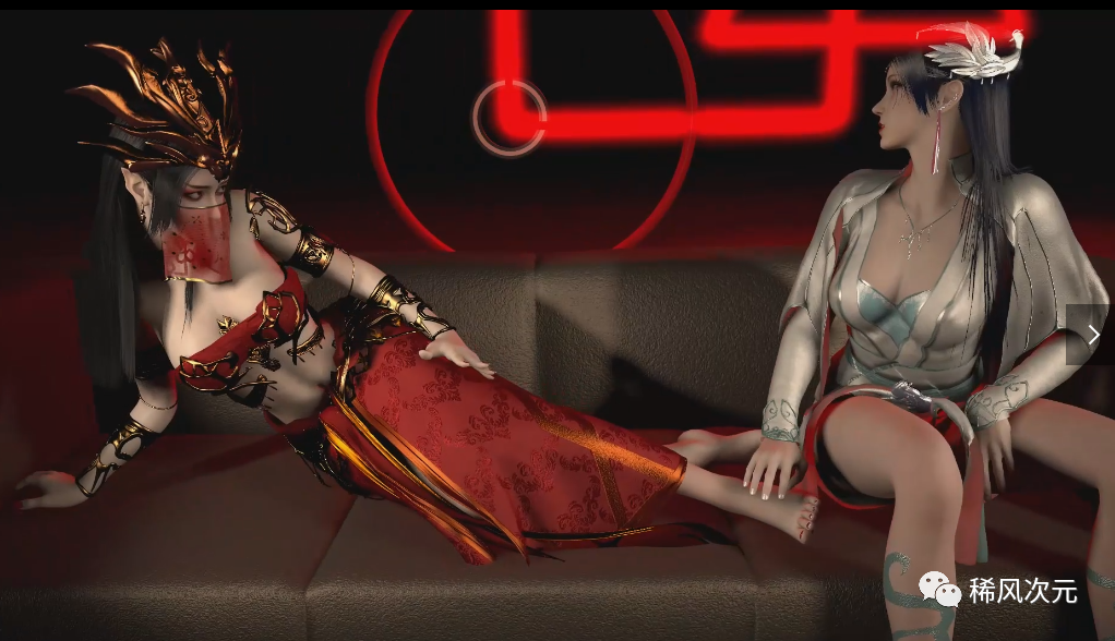 图片[2]-[VAM】斗破：云韵与美杜莎彩鳞的双人行1080P【3D同人番剧】-优优次元