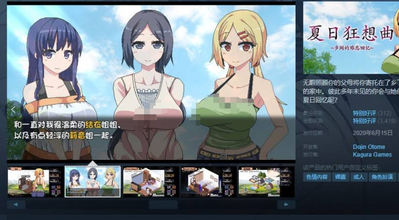 冬日+夏日狂想曲 两部双特典 完美DLC官中典藏版 4GB-优优次元