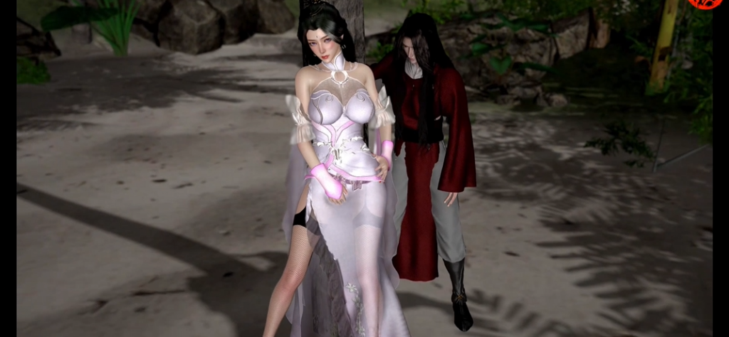 图片[2]-[VAM]完美世界：月禅和红衣男子【3D同人番剧】1.5G-优优次元