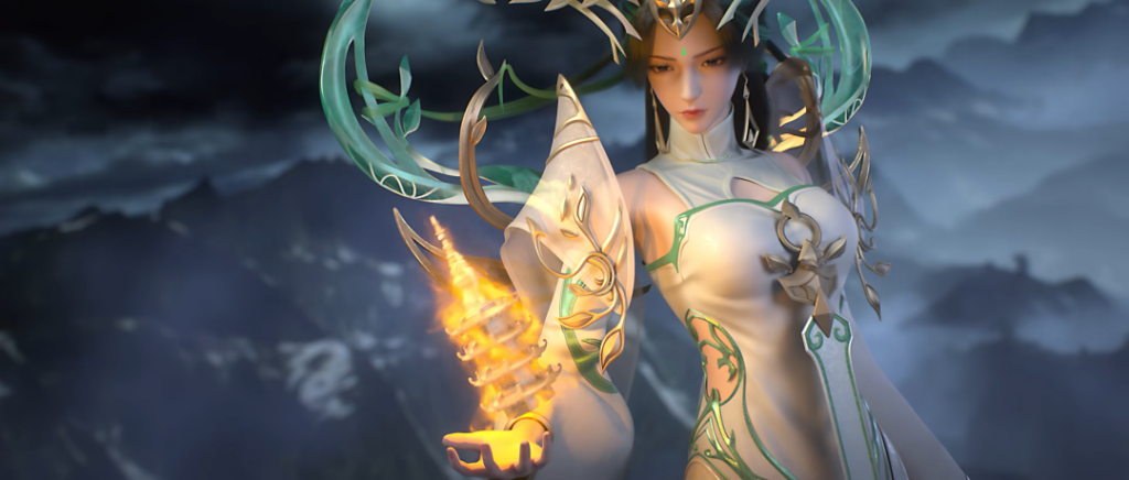 【VAM】完美世界：柳神&魔女 仙魔联动 2K【3D同人】3.2G-优优次元