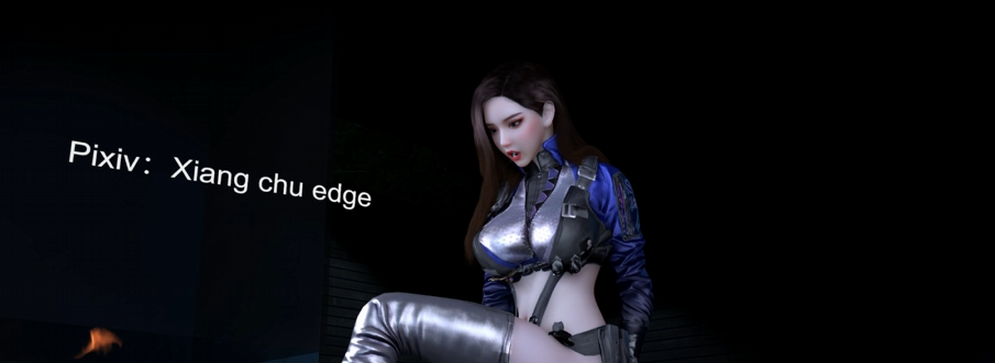 图片[3]-【VAM】CF穿越火线岚兮儿2 【3D同人番剧】-优优次元