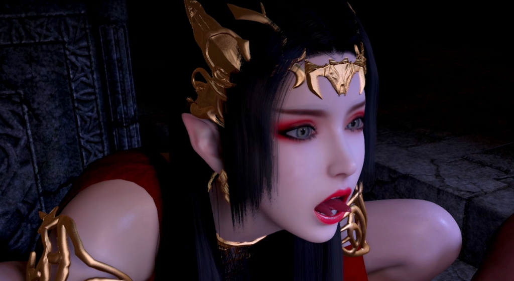 图片[2]-[VAM]斗破：美杜莎彩鳞 music 4K【3D同人新番】-优优次元