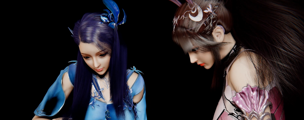 【VAM】小舞阿银手艺大比拼 4K全动态【3D同人番剧】-优优次元