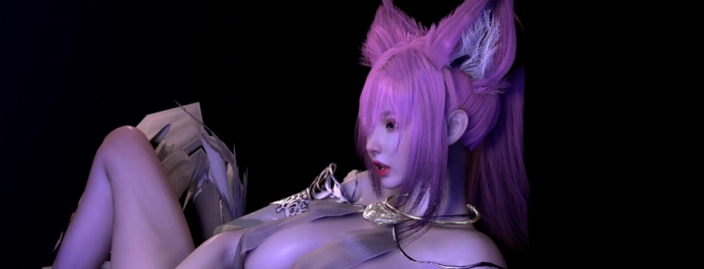 【vam】紫发狐女【3D同人/全动态】-优优次元