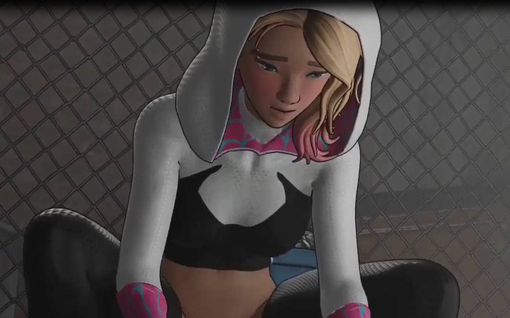 图片[2]-漫威同人：女蜘蛛侠格温大战毒液1080HD版[3D同人 / 全动态]-优优次元