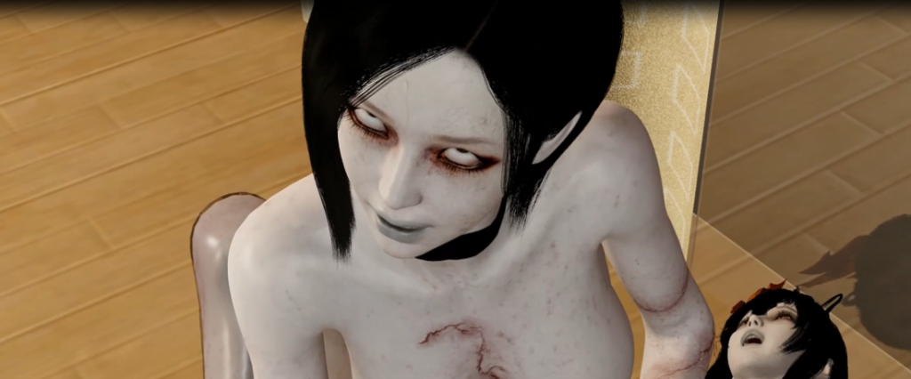 图片[2]-【VAM】僵尸大凤&艾达王丧尸化黑丝联动[3D同人/全动态】-优优次元