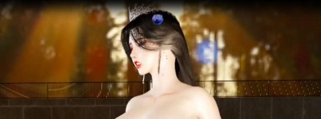 [VAM] 泳池林静姝的黑白配[3D/全动态]-优优次元