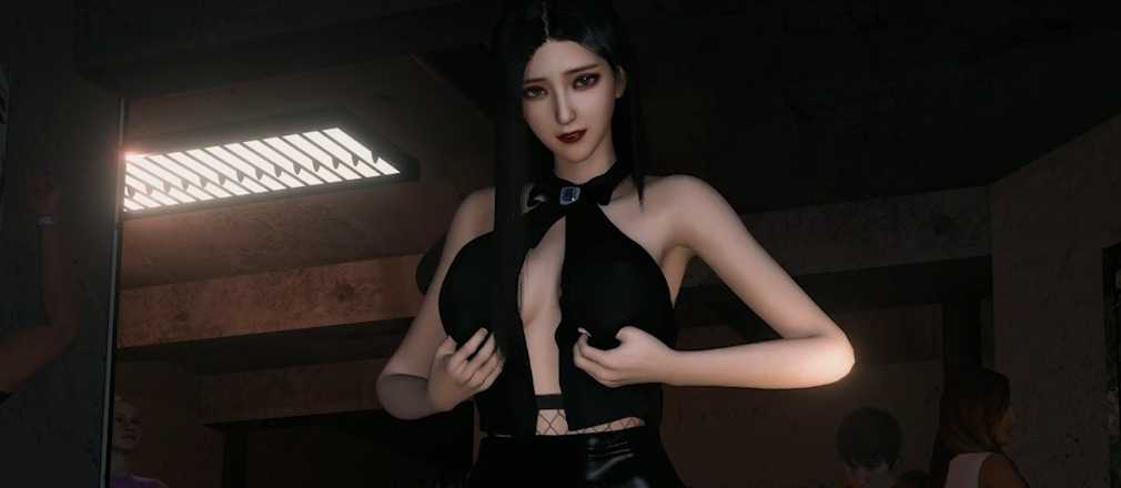 【VAM】夜店黑丝渔网美女的狂欢 [3D/全动态]-优优次元