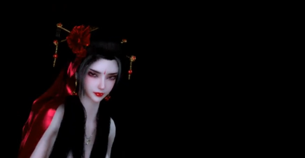 图片[2]-[VAM]嗜血印 女祭司的黑丝银纹[3D/全动态]-优优次元