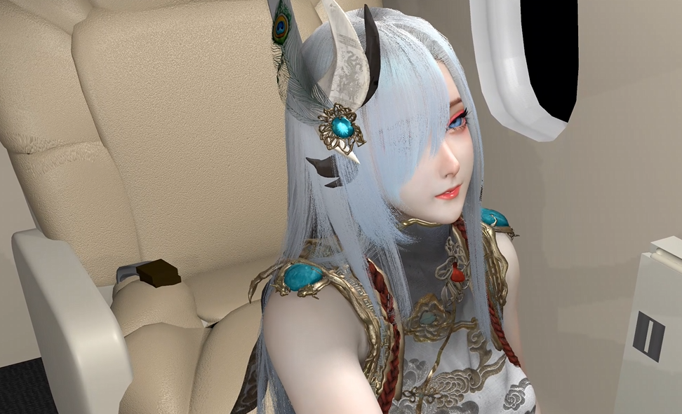 图片[2]-【VAM】原神申鹤的空中激情[3D/全动态]-优优次元