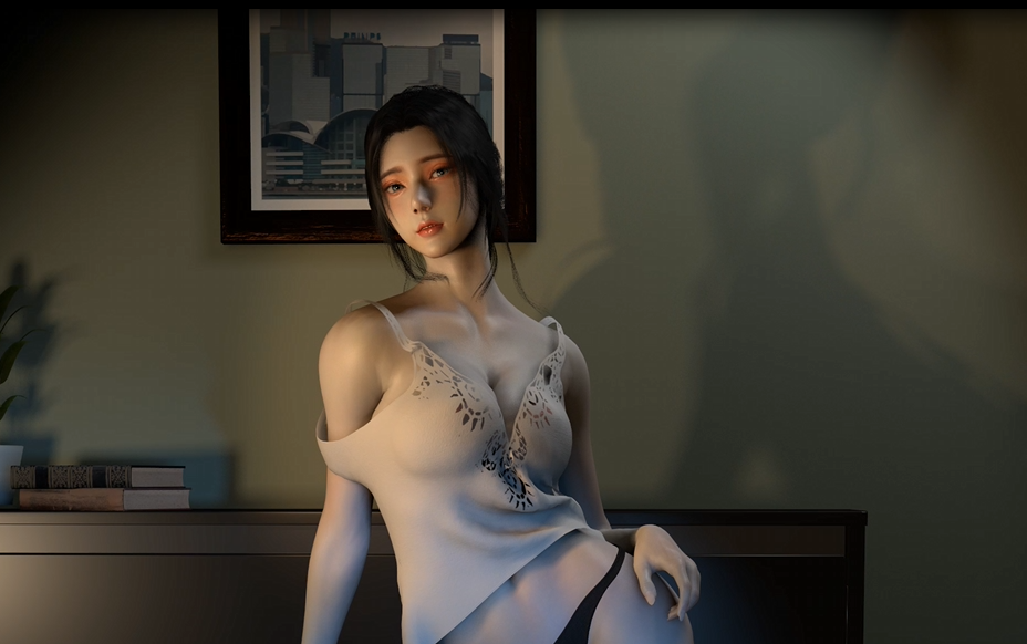 图片[2]-[VAM]琴房里的御姐[4K/3D/全动态]-优优次元