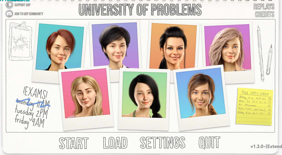 图片[2]-问题大学（University of Problems）ver1.3 汉化版 【PC+安卓】-优优次元