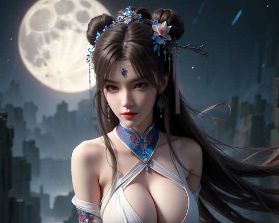 图片[3]-[AI绘图]斗破小医仙/百练陆老板/遮天秦遥/姬如雪-优优次元