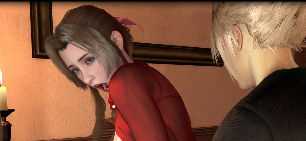 图片[2]-最終幻想7：艾莉絲克勞德【3D动画】-优优次元