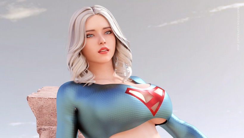 神奇女侠大战女超人【3D/动态】-优优次元