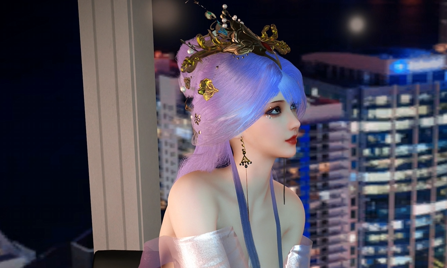 图片[2]-[VAM]天穹:白皙长腿御姐[3D/动态]-优优次元