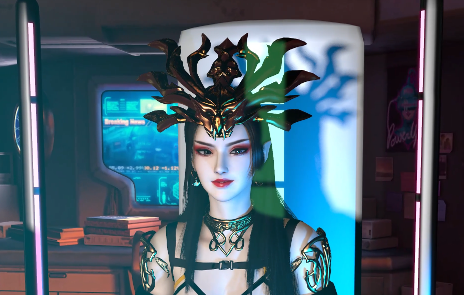 [VAM/3D/4k/动态] 赛博机器-美杜莎-优优次元