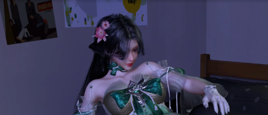 图片[2]-[VAM]永劫无间-殷紫萍春雪[3D/动态]-优优次元