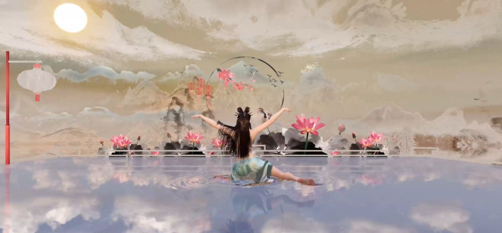 图片[2]-[VAM]三国杀-貂蝉热舞[3D/动态]-优优次元