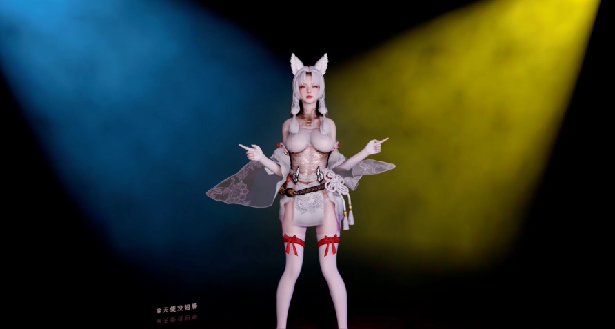 [VAM] 胡桃骑乘舞摇 [3D/动态]-优优次元