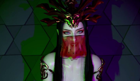 图片[2]-【VAM】美杜莎牵手摇  [3D同人/全动态]-优优次元