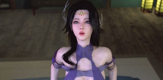 【VAM】玄衣 卧室 [3D同人/全动态]-优优次元