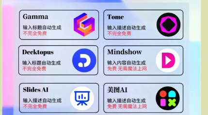 玩赚AI做PPT教程网盘下载|AI工具一键生成+智能美化 12课合集