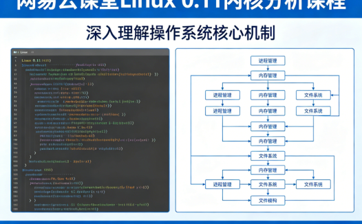 Linux 0.11内核分析课程下载｜网易云课堂操作系统运行机制解析全套视频+源码